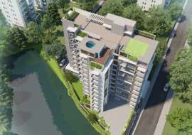 4 Bed Condo south facing at Bashundhara R/A Apartment/Flats at 