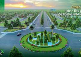 Pine City  Residential Plot at Purbachal, Dhaka