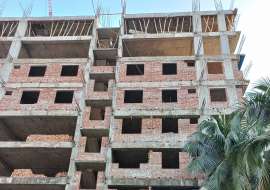 1270 sqft, 3 Beds Under Construction South Facing Apt at Kallyanpur Apartment/Flats at 