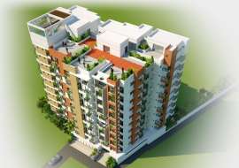1524 sqft, 3 Beds Under Construction Apartment/Flats for Sale at Khilkhet Apartment/Flats at 