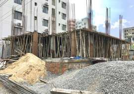 1950 sqft, 3 Beds Under Construction Apartment/Flats for Sale at Bashundhara R/A Apartment/Flats at 
