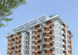 Urgent ready flat sale at Uttar Badda, 1253sft Apartment/Flats at 