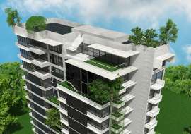 4616 sqft, 4 Beds Under Construction Flats for Sale at North Gulshan Apartment/Flats at 