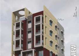 1550 sqft, 3 Beds Under Construction Flats for Sale at Bashundhara R/A Apartment/Flats at 