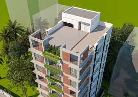 Super Luxurious Lake View South Facing 2212 SFT Flat Sale @ Mirpur DOHS Apartment/Flats at 