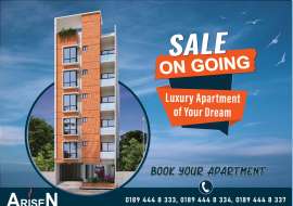 605/1300 sqft, 2/3 Beds Upcoming  Apartment/Flats for Sale at Mirpur 12 Block D Apartment/Flats at 