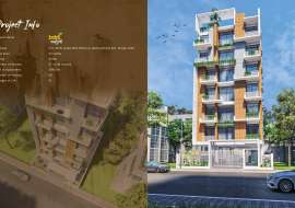 1590 sqft, 3 Beds Under Construction Apartment/Flats for Sale at Bashundhara R/A Apartment/Flats at 