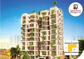 1450 sqft, 3 Beds Upcoming  Land Sharing Flat for Sale at Bashundhara R/A Land Sharing Flat at 