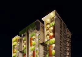 Fortress South Park Land Sharing Flat at Bashundhara R/A, Dhaka