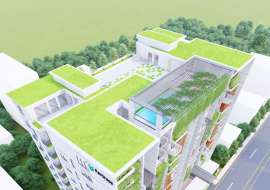 Fortress South Park Land Sharing Flat at Bashundhara R/A, Dhaka