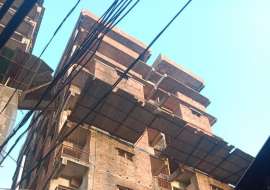 65 lac tk 3 Beds Almost Ready Apartment/Flats for Sale at Rampura Apartment/Flats at 