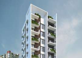 1875 sqft, 3 Beds Under Construction Apartment for Sale at Bashundhara R/A Apartment/Flats at 