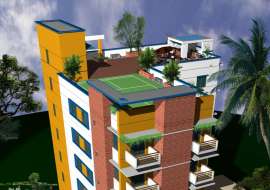 1520 sqft, 3 Beds Under Construction Apartment/Flats for Sale at Banasree Apartment/Flats at 