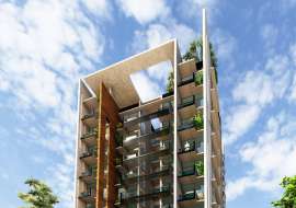 40% Save,  2100sft Luxury Flat, Land Share South Facing in Bashundhara R/A  Land Sharing Flat at 