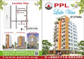 Lake View Apartment/Flats at Uttara, Dhaka