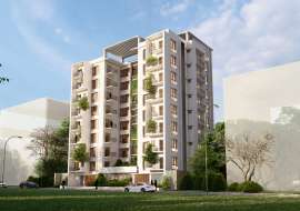 2410 sqft,Plot(379-380) 4 Beds Flats for Sale of Sena Kalyan at Bashundhara R/A  Apartment/Flats at 