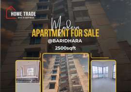 2500 sft Ready Apartment for Sale at Baridhara Apartment/Flats at 