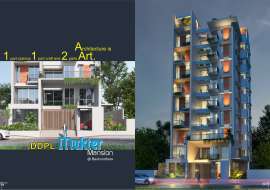 almost ready 2190 sqft, 4 Beds Under Construction Apartment/Flats for Sale at Bashundhara R/A Apartment/Flats at 