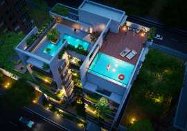 1950 sqft, 3 Beds Upcoming  Apartment/Flats for Sale at Bashundhara R/A Apartment/Flats at 
