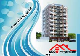1300 sqft, 3 Beds Ready Apartment for Sale at Basila Apartment/Flats at 