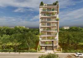 2850 sqft, 4 Beds Under Construction Apartment/Flats for Sale at Jolshiri Abason Apartment/Flats at 