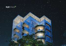 2444 sqft, Luxurious 4 Beds Almost Ready Apartment/Flats for Sale at Bashundhara R/A Apartment/Flats at 