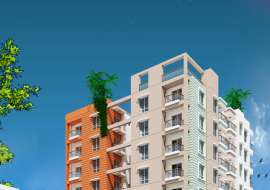 1205 sqft, 3 Beds Ready Flats for Sale at Dakshin khan Apartment/Flats at 