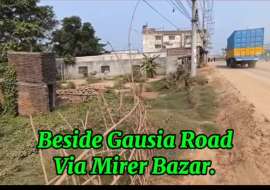 8 katha, Commercial Plot for Rent at Gazipur Sadar Commercial Plot at 
