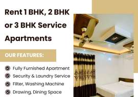 1600 sqft, 3  Beds  Apartment/Flats for Rent at Bashundhara R/A Apartment/Flats at 