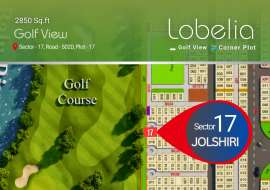 Golf view Corner Flat @ Jolshiri Abashon Apartment/Flats at 