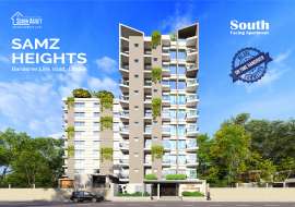 1392 - 1538 sft. South Facing 3 Beds Flats for Sale at Banasree  Apartment/Flats at 