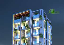 1340 sqft, 3 Beds Under Construction Apartment/Flats for Sale at Matuail Apartment/Flats at 
