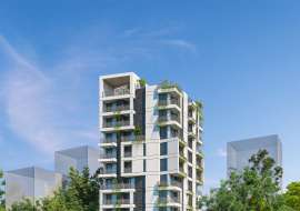 Lake facing 4 Beds Under Construction Apartment/Flats for Sale at Jolshiri Abason Apartment/Flats at 