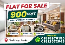 900 sqft, 2 Beds Ready Apartment/Flats for Sale at Shahbag Apartment/Flats at 