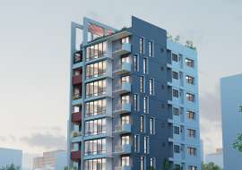 2850 sqft, 4 Beds Under Construction Apartment/Flats for Sale at Jolshiri Abason Apartment/Flats at 