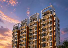 1377 sqft, 3 Beds Almost Ready Apartment/Flats for Sale at Bashundhara R/A Apartment/Flats at 