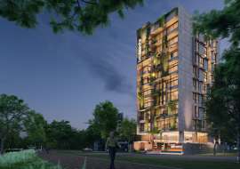 South Facing Lake View Luxury Apartment For Sale in Jolshiri Abashon Apartment/Flats at 