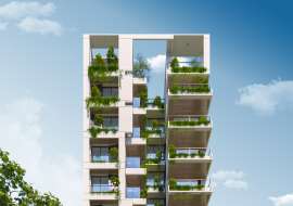 South Facing 2850 SFT 4 Bed Apartment at Jolshiri Abashon Apartment/Flats at 