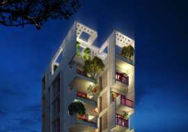 South Facing1540 sqft Apartment for Sale at Aftab Nagar Apartment/Flats at 