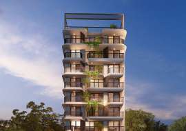 2850 sqft, Park View 4 Beds Under Construction Apartment/Flats for Sale at Jolshiri Abashon Apartment/Flats at 