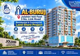 1700 sqft, 3 Beds Under Construction Apartment/Flats for Sale at Jolshiri Abason Apartment/Flats at 