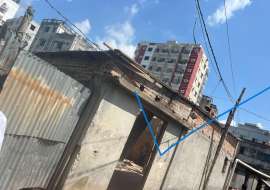 2 katha, Commercial Plot Tin Shade Building for Rent at Dewanbari Commercial Plot at 